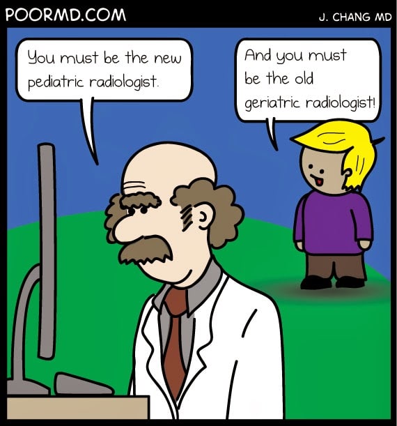 Pediatric Radiology Cartoon – poormd.com